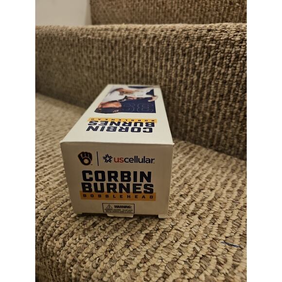 2022 MILWAUKEE BREWERS CORBIN BURNES BOBBLEHEAD SGA W/ BOX - Picture 10 of 10